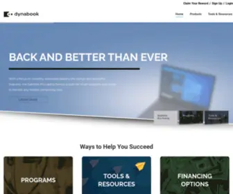 Dynabookpartnerprogram.com(Dynabook Partner Program) Screenshot