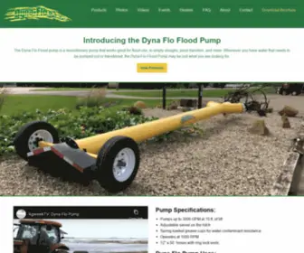 Dynaflopump.com(The Dyna Flo Pump) Screenshot