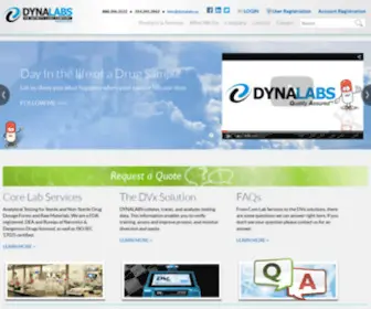 Dynalabs.us(Infinity Laboratories) Screenshot