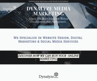 Dynalyzemedia.com(Dynalyze) Screenshot