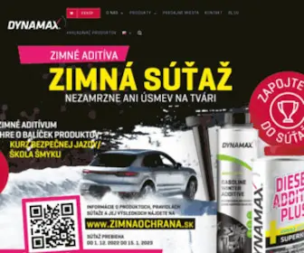 Dynamaxoil.com(DYNAMAX Motor Oils) Screenshot