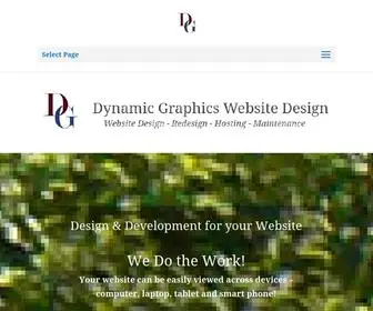 Dynamic-Graphics.com(Dynamic Graphics Website Design & Development) Screenshot