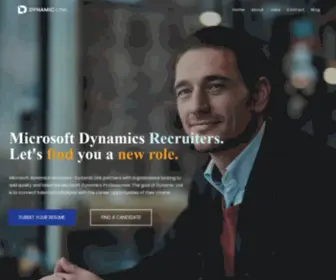 Dynamic-Link.com(Microsoft Dynamics Jobs & Recruiters) Screenshot