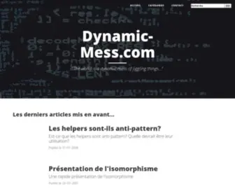 Dynamic-Mess.com(Dynamic Mess) Screenshot