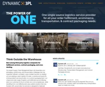 Dynamic3PL-LLC.com(Dynamic 3PL) Screenshot