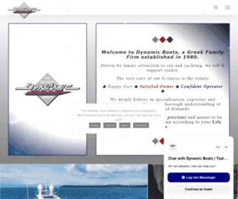 Dynamicboats.com(Since 1980 Always Ahead) Screenshot