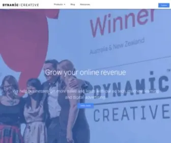 Dynamiccreative.com(Dynamic Creative) Screenshot