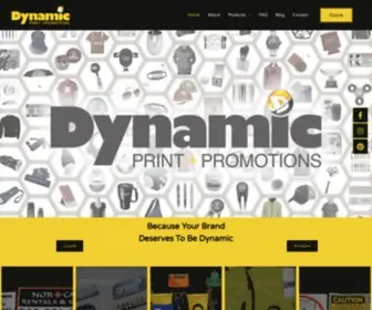 DynamiCDecals.com(Dynamic Print and Promotions) Screenshot