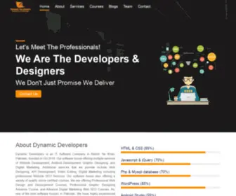 DynamiCDevelopers.com.pk(IT Company) Screenshot