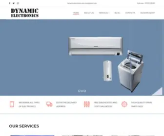 Dynamicelectronics.in(Ensuring Smooth Functioning) Screenshot