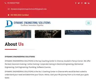 Dynamicengineeringsolutions.in(Dynamic Engineering Solutions) Screenshot