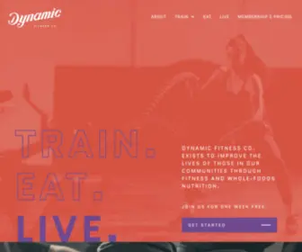 DynamicFitness.co(Dynamic Fitness Co) Screenshot