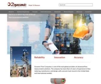 DynamicFlowcomputers.com(Made to Measure) Screenshot