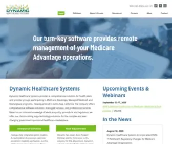 Dynamichealthsys.com(Medicare Advantage Software Solutions) Screenshot