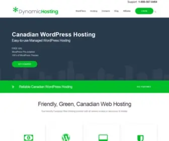 Dynamichosting.ca(Dynamic Hosting) Screenshot
