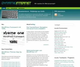 Dynamicinternet.eu(Home) Screenshot