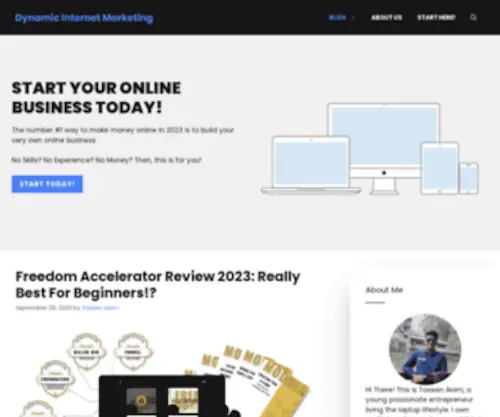 Dynamicinternetmarketing.net(Responsive Website Design) Screenshot