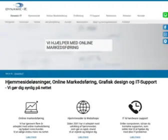 Dynamicit.dk(Dynamic-it webdesign og markedsfÃ¸ring pÃ¥ nettet ) Screenshot