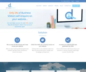 Dynamicleads.co.uk(B2B Lead Generation Software) Screenshot