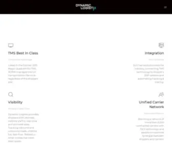 Dynamiclogistix.com(Dynamic Logistix Transportation Management System) Screenshot