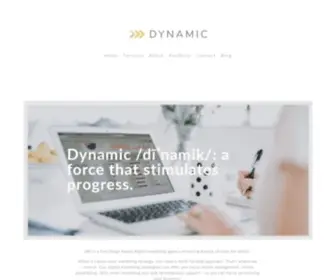 Dynamicmarketingsd.com(Dynamic Marketing San Diego) Screenshot