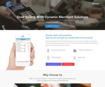 Dynamicmerchantsolutions.com(Merchant Services & Low Cost Credit Card Processing Los Angeles) Screenshot