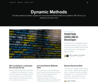 Dynamicmethods.com.au(Dynamic Methods) Screenshot