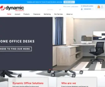 Dynamicofficeseating.co.uk(Dynamic Office Solutions) Screenshot