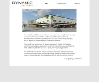 Dynamicoiltools.com(DOT) Screenshot