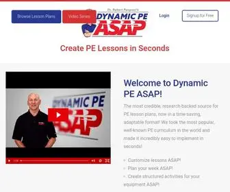 DynamicPeasap.com(Dynamic PE ASAP) Screenshot