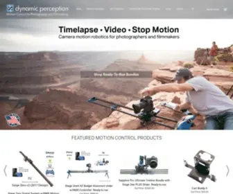 DynamicPerception.com(Dynamic Perception) Screenshot