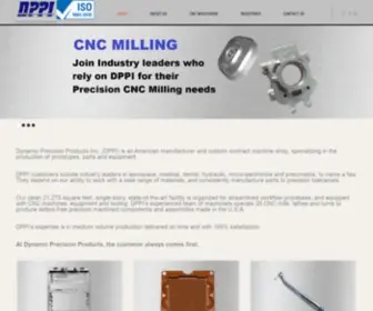 DynamicPrecisionproducts.com(Precision CNC Machining) Screenshot