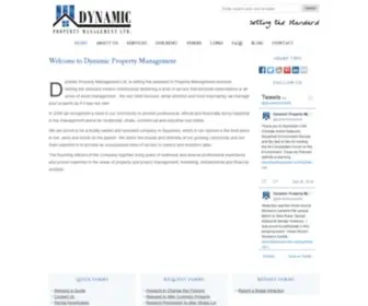 DynamicPropertymanagement.ca(Dynamic Property Management) Screenshot