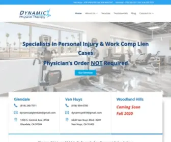 DynamicPtacu.com(Dynamic Physical Therapy & Acupuncture) Screenshot