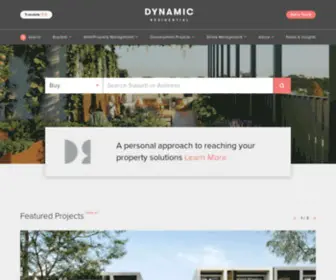 Dynamicresidential.com(Dynamic Residential) Screenshot