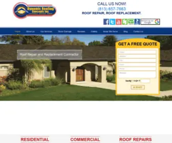 Dynamicroofingconcepts.com(Dynamicroofingconcepts) Screenshot