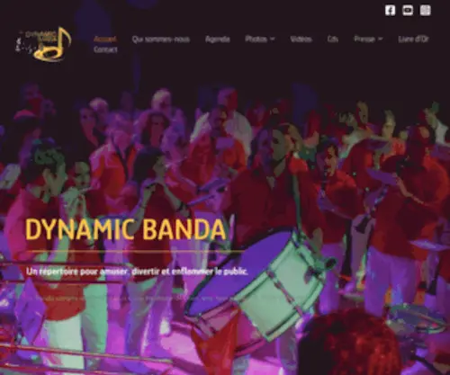 Dynamicsamba.com(Dynamic Banda) Screenshot
