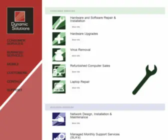Dynamicsga.com(Dynamic Solutions) Screenshot