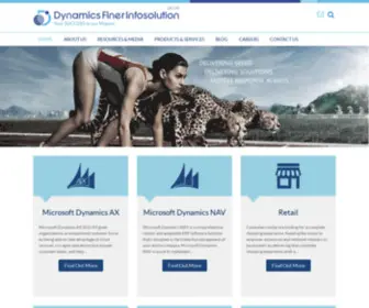 Dynamicsinfosolution.com(Dynamics Finer Infosolution) Screenshot