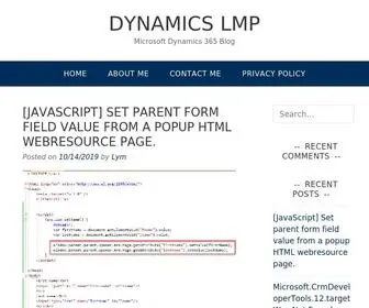 Dynamicslmp.com(注册登录网) Screenshot