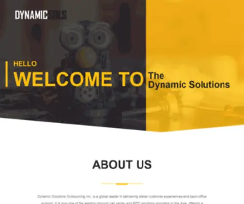 Dynamicsols.com(Dynamic Solutions) Screenshot