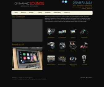 Dynamicsoundsltd.co.uk(London Car Audio Installer) Screenshot