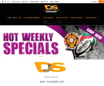 Dynamicsport.co.nz(Dynamic Sport New Zealand) Screenshot