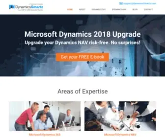 Dynamicssmartz.com(Microsoft Dynamics Gold Certified Partner) Screenshot