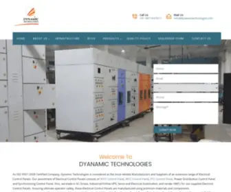 Dynamictechnologies.info(DG Synchronizing Panel Manufacturers in Faridabad) Screenshot