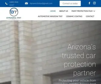 Dynamictintaz.com(Dynamic Tint) Screenshot
