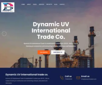 Dynamictradeco.com(Dynamic UV International Trade Co) Screenshot