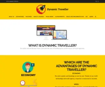 Dynamictraveller.com(To travel agents worldwide) Screenshot