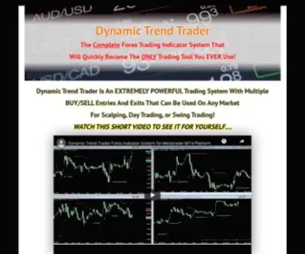 Dynamictrendtrader.com(Dynamic Trading Tools Forex Indicators EA for Metatrader and TradeStation) Screenshot