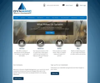 DynamicwealthmGt.com(Dynamic Wealth Management) Screenshot